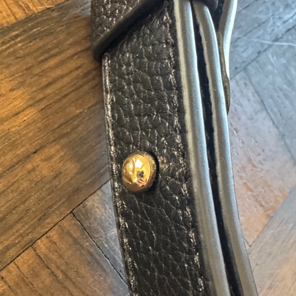 Cole Haan Black Leather Crossbody Bag, like new! - Picture 4 of 11
